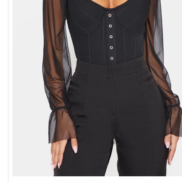 Black bodysuit size 6 - Picture 4 of 4